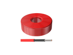 Sol�rny k�bel 4mm2, 1500V, �erven�, 100m GETI GF-C02