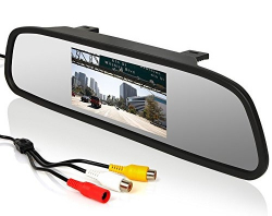 LCD monitor v sp�tnom zrkadle 5"