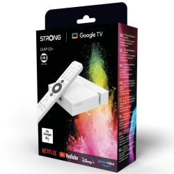 Multimedi�lne centrum Strong LEAP-S3+V2 s Google TV a podporou 4K