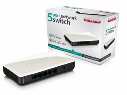 LAN switch Sitecom 5 portov�