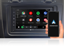 7-palcov� univerz�lne dvojdinov� autor�dio s Androidom