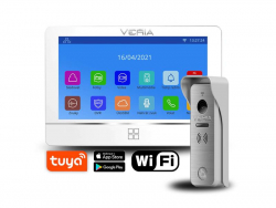 Videotelef�n VERIA 8277B-W White + VERIA 831 WiFi Tuya