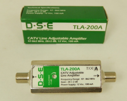 Ant�nny predzosilova�  DSE TLA-200A - 15-30 dB- 12V